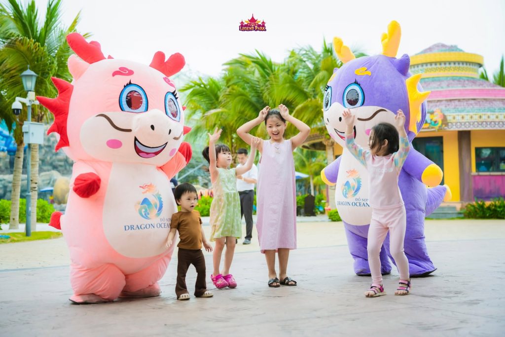 công viên nước thủy tinh đồi rồng hải phòng - 1 ngày vui chơi gia đình có trẻ nhỏ